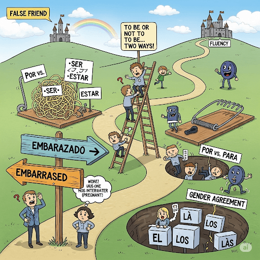 Common Spanish Mistakes for English Speakers